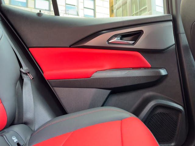 2024 Chevrolet Equinox EV RS interior back seat