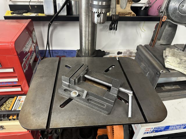 drill press vise