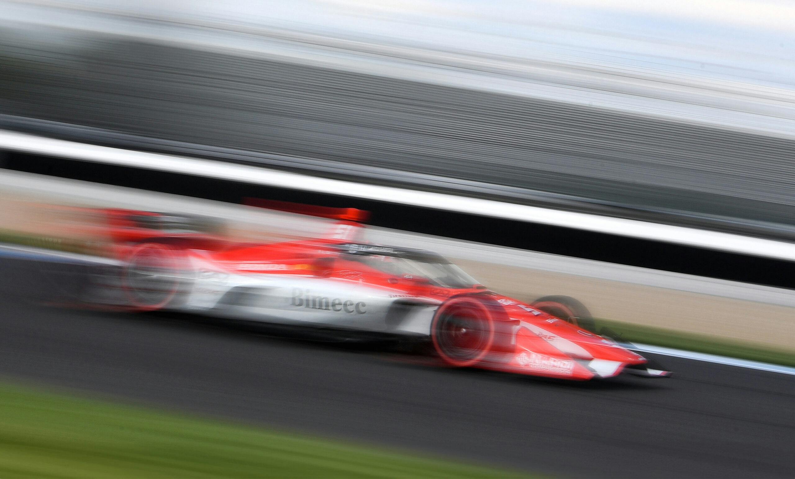 IndyCar car blur action