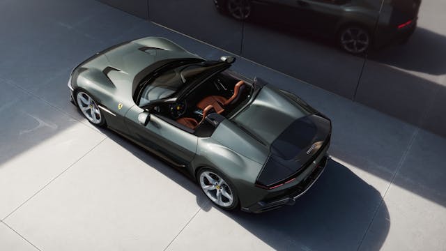 Ferrari 12Cilindri Spider overhead 3