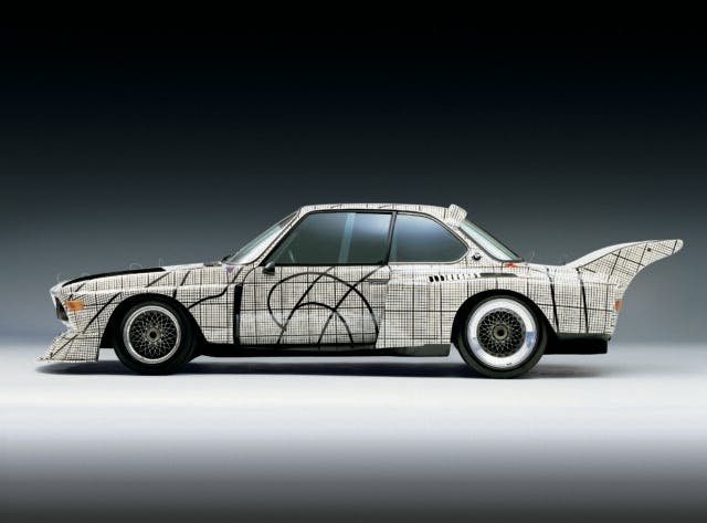 Frank Stella BMW art car profile