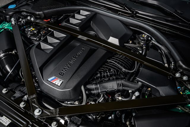 BMW M4 CS engine 2025 straight-six twin-turbo