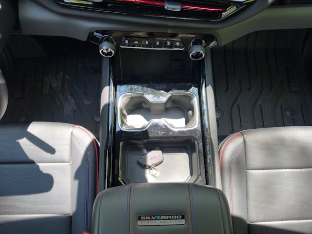 2024 Chevrolet Silverado EV First Edition RST sliding center console
