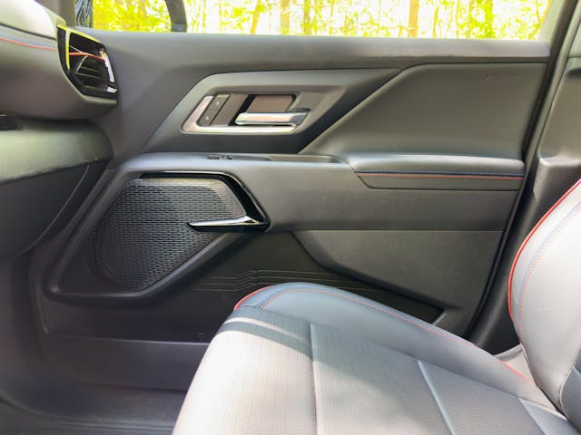 2024 Chevrolet Silverado EV First Edition RST front door panel bose