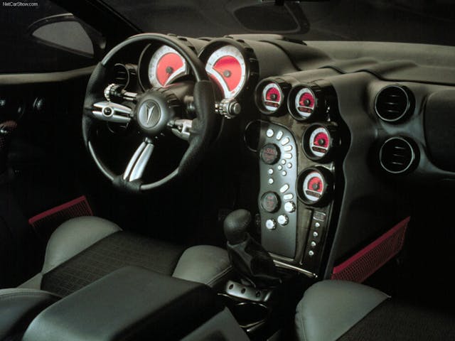 1997 Pontiac Rageous concept interior