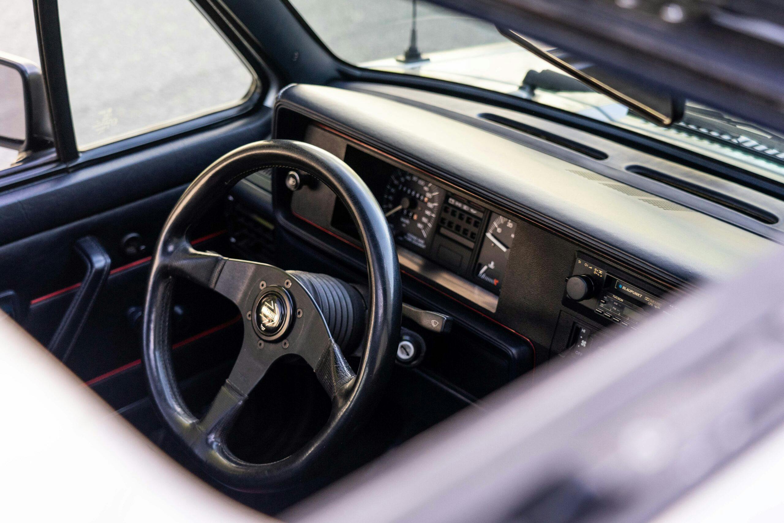 Volkswagen Golf GTI Rabbit high angle interior