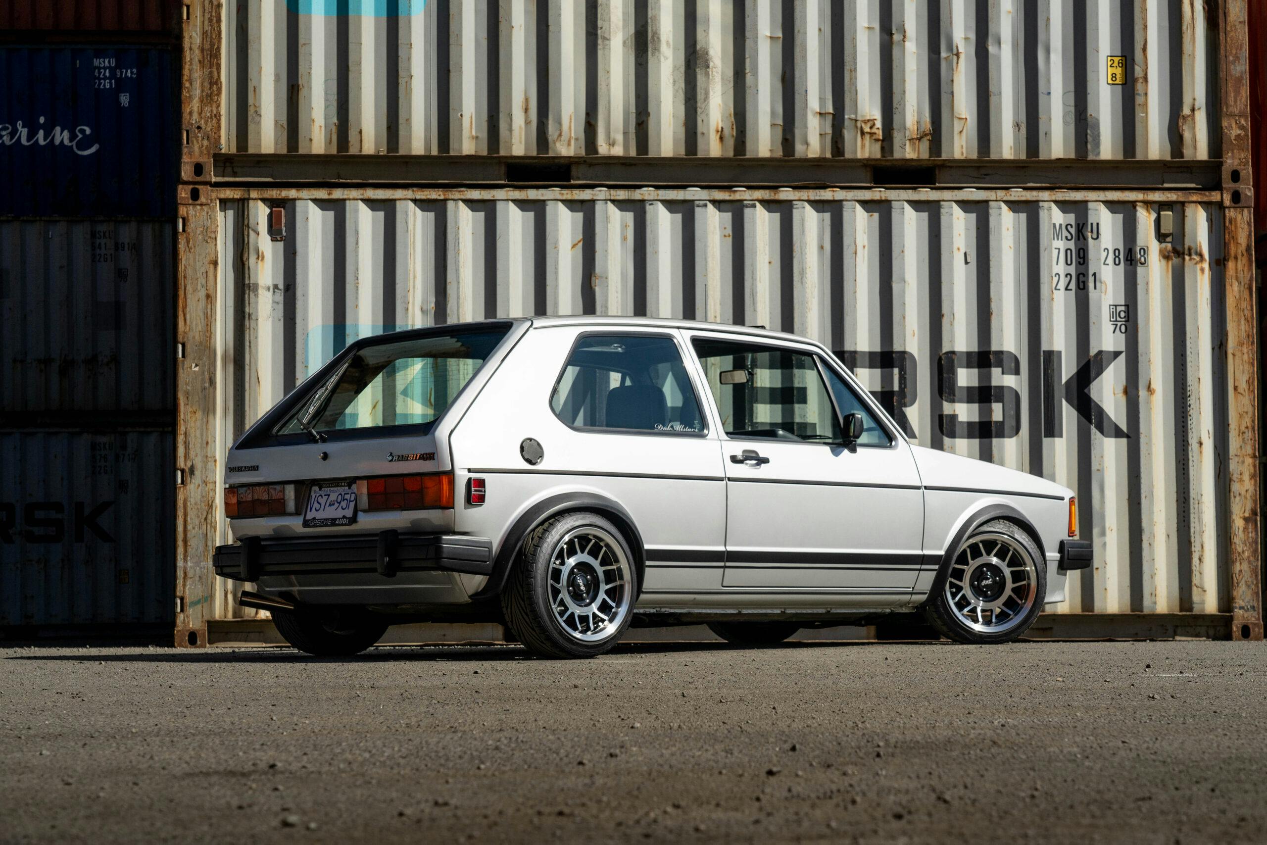 Volkswagen Golf GTI Rabbit rear three quarter