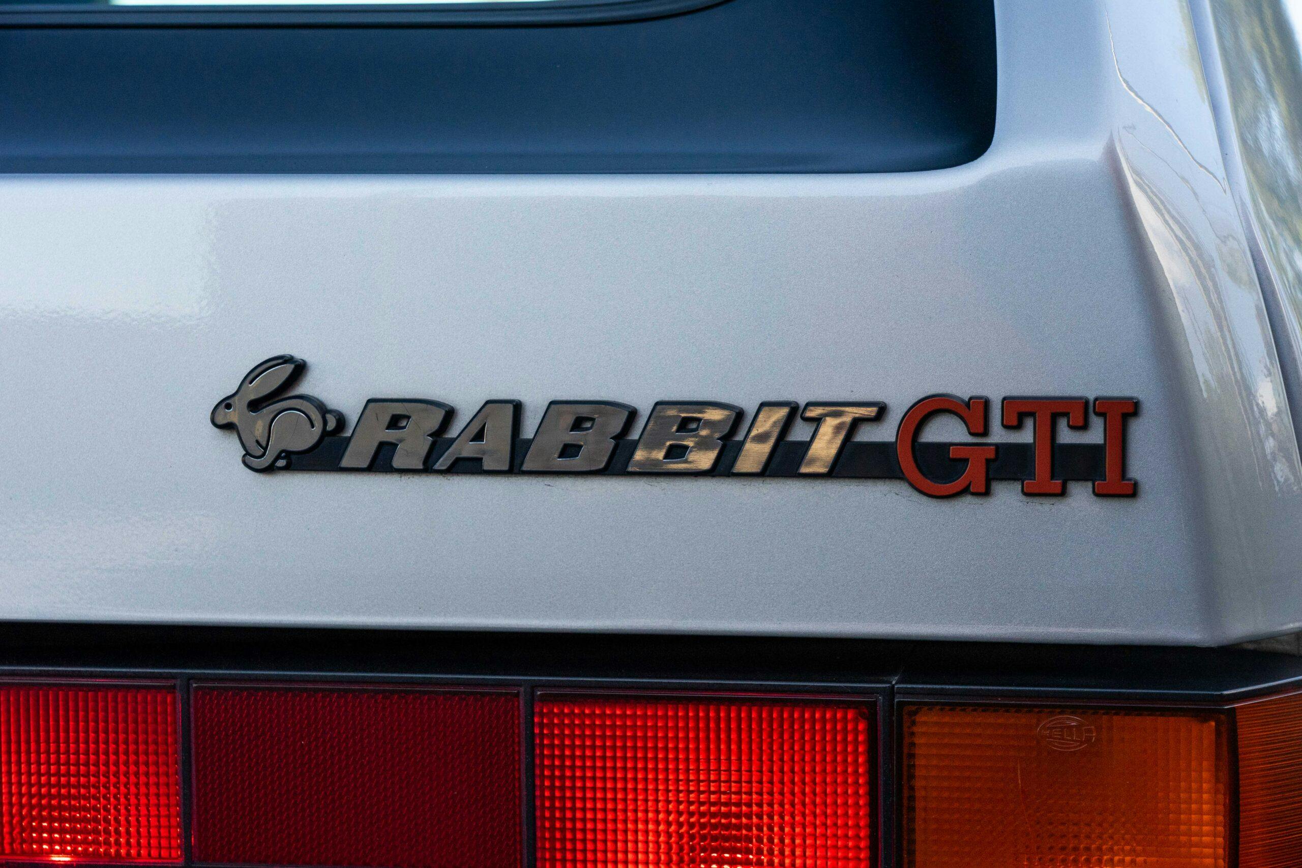Volkswagen Golf GTI Rabbit badge full