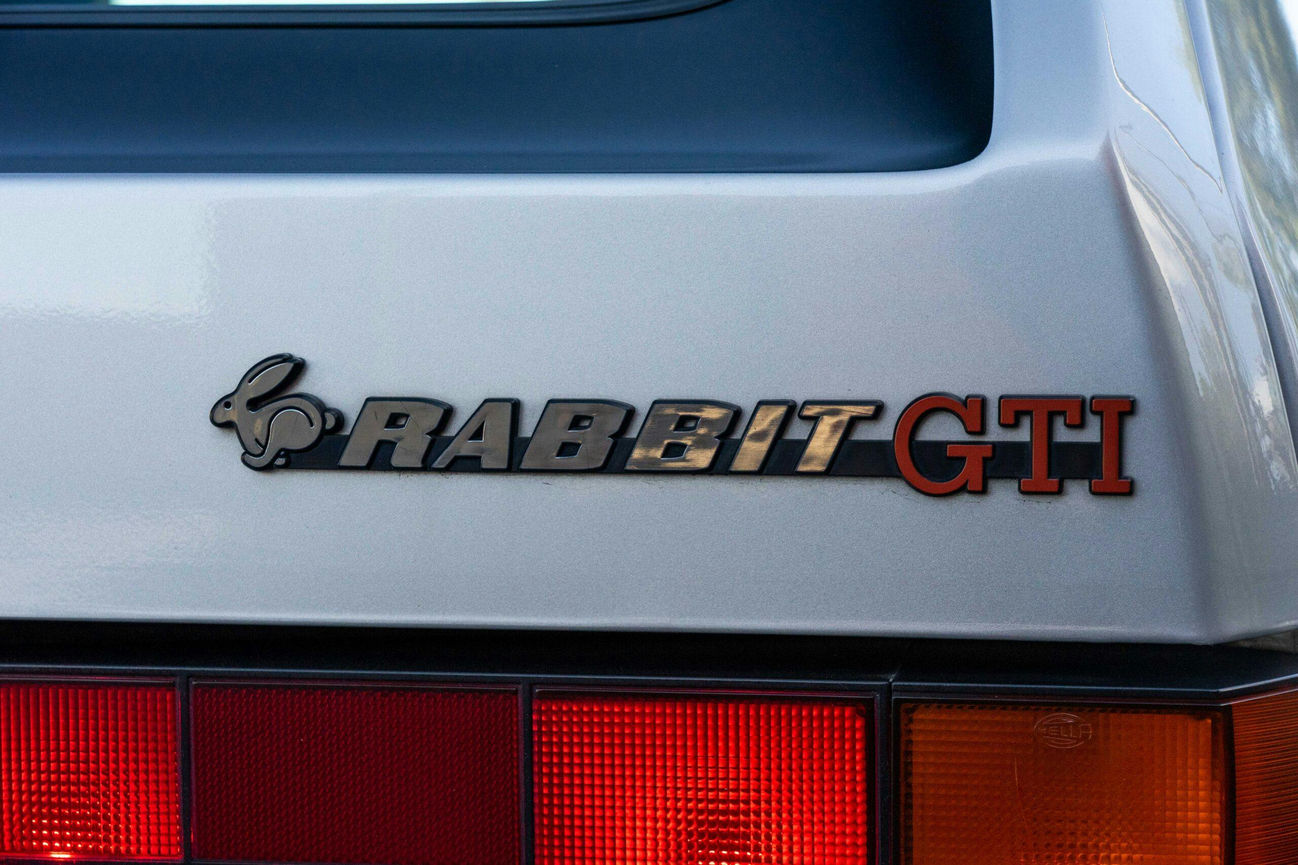 Volkswagen Golf GTI Rabbit badge full