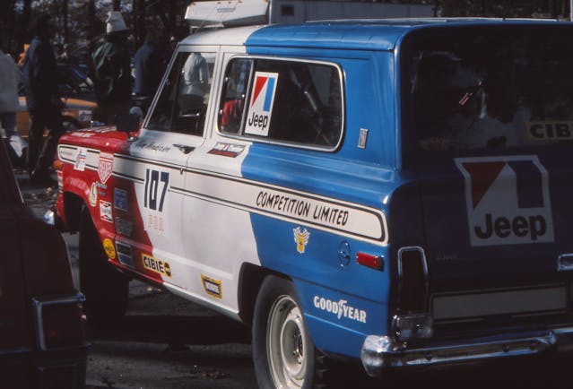 1973 POR WRC race Jeep