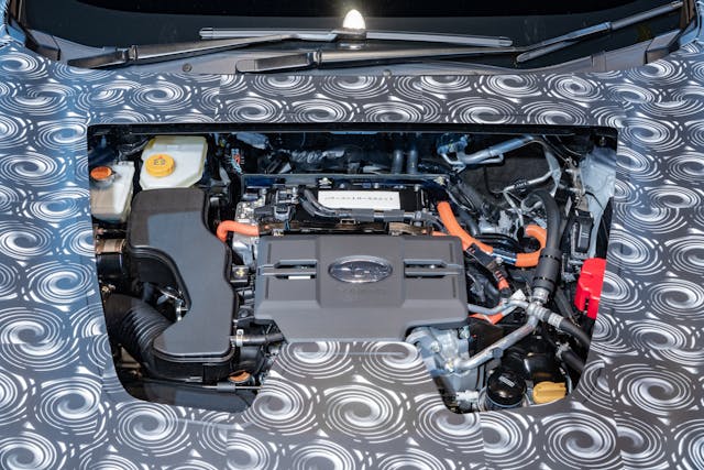 Subaru Crosstrek equipped with the next-generation hybrid system
