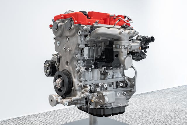 2.0L in-line 4-cylinder engine stand in development by Toyota Motor Corporation