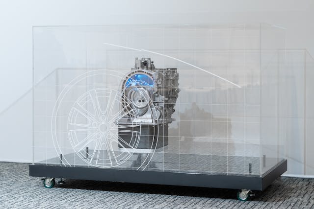 Conceito de sistema EV rotativo de 2 rotores da Mazda Motor Corporation