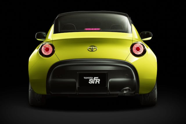 Toyota S-FR concept roadster rear