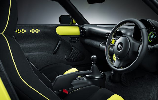 Toyota S-FR concept roadster interior
