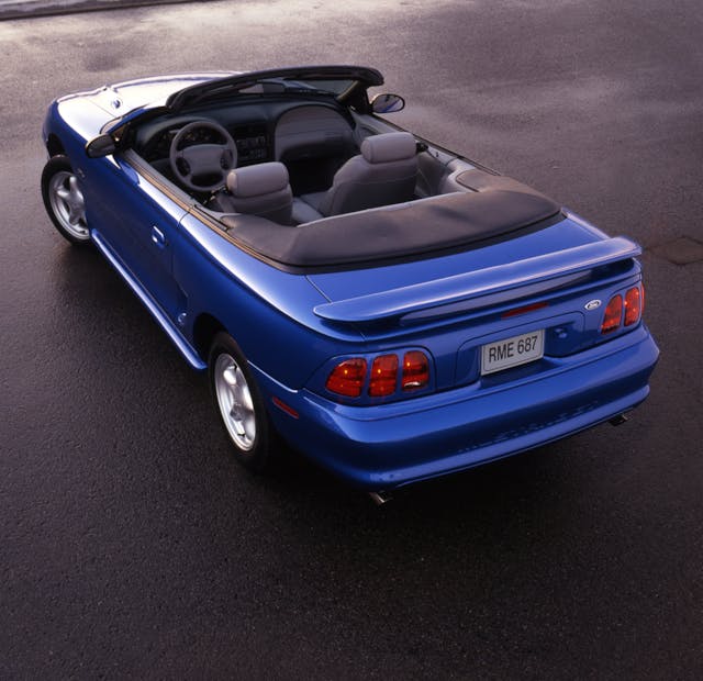 1998_ford_mustang_gt_convertible high angle rear three quarter
