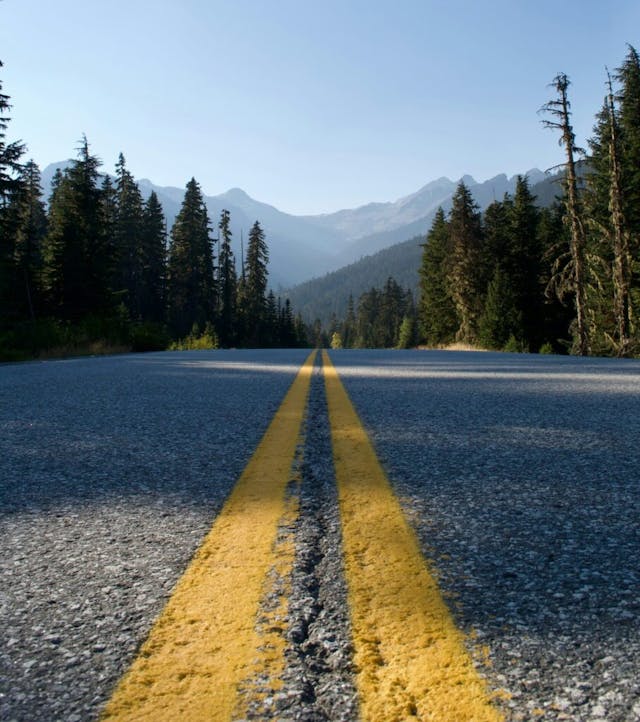 BC Mountain road
