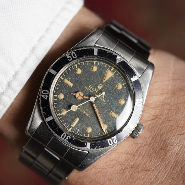 Rolex Small Crown Submariner Reference 6536/1