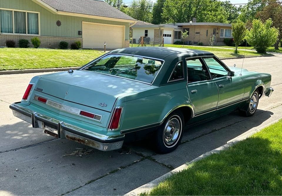 1977 Ford LTD II Brougham rear three quarter