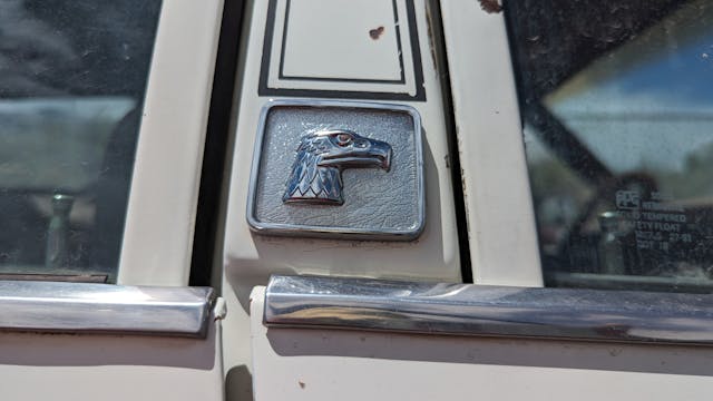 1982 AMC Eagle Wagon badge