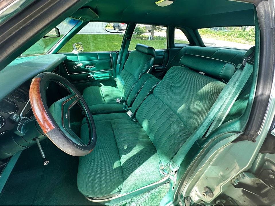 1977 Ford LTD II Brougham: Luscious in Light Jade interior