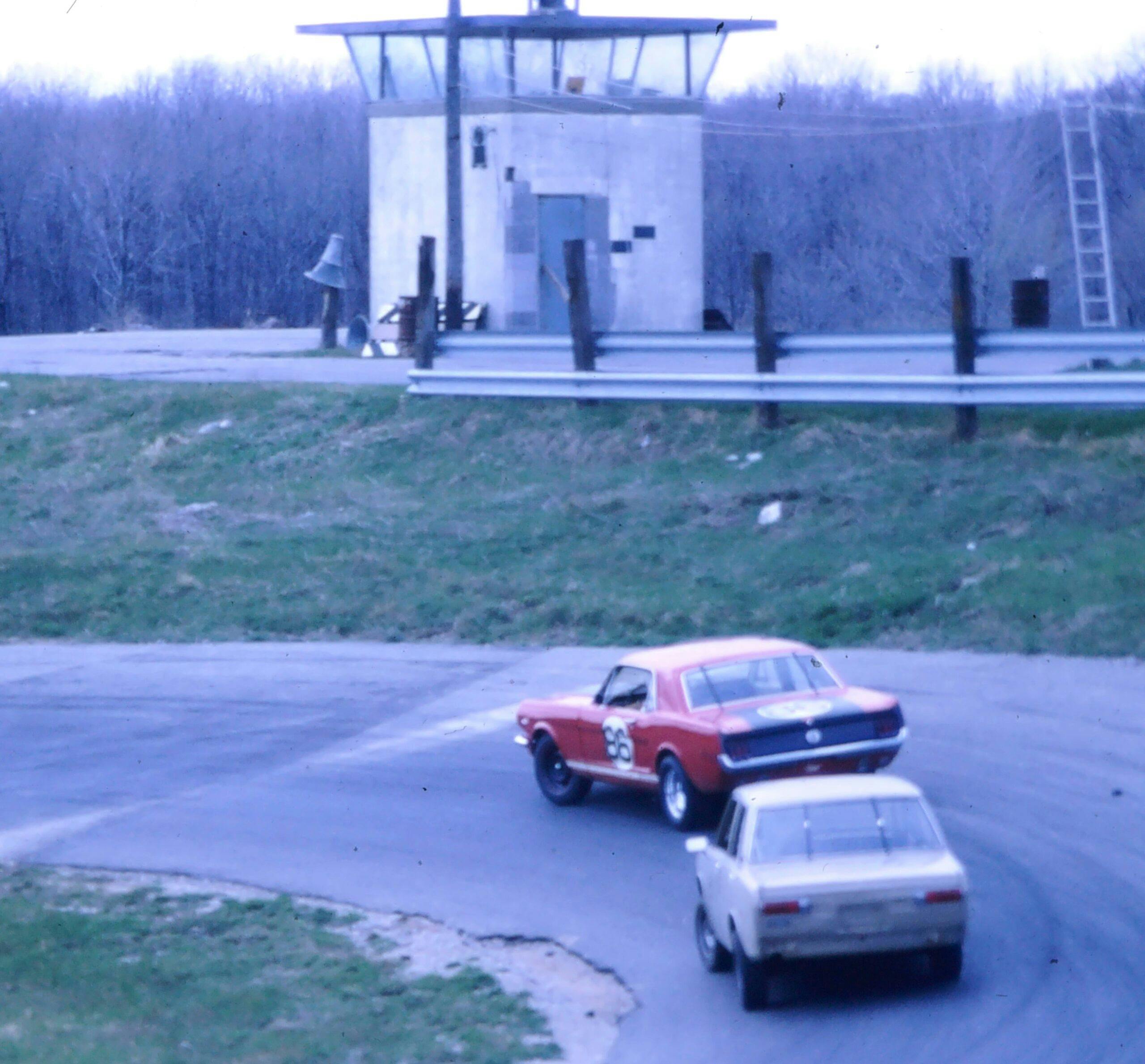 Datsun 510 racetrack Grattan Driver's School