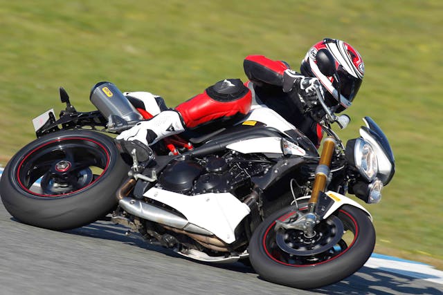 Track Launch of Triumph Speed Triple R
