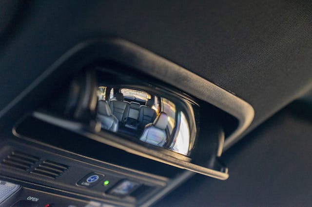 2024 Honda Passport Black Edition rear mirror