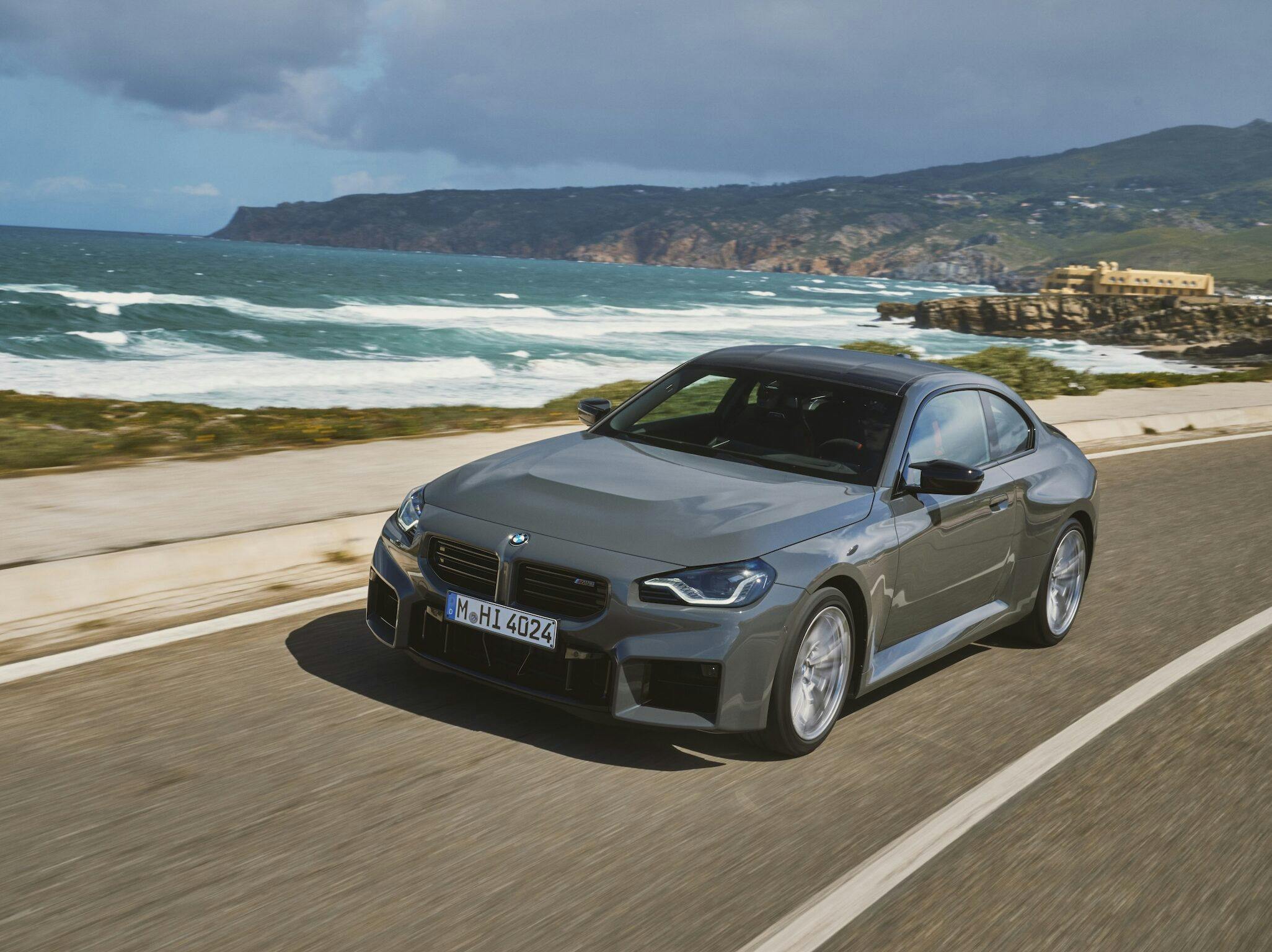 2025 BMW M2 front three quarter action