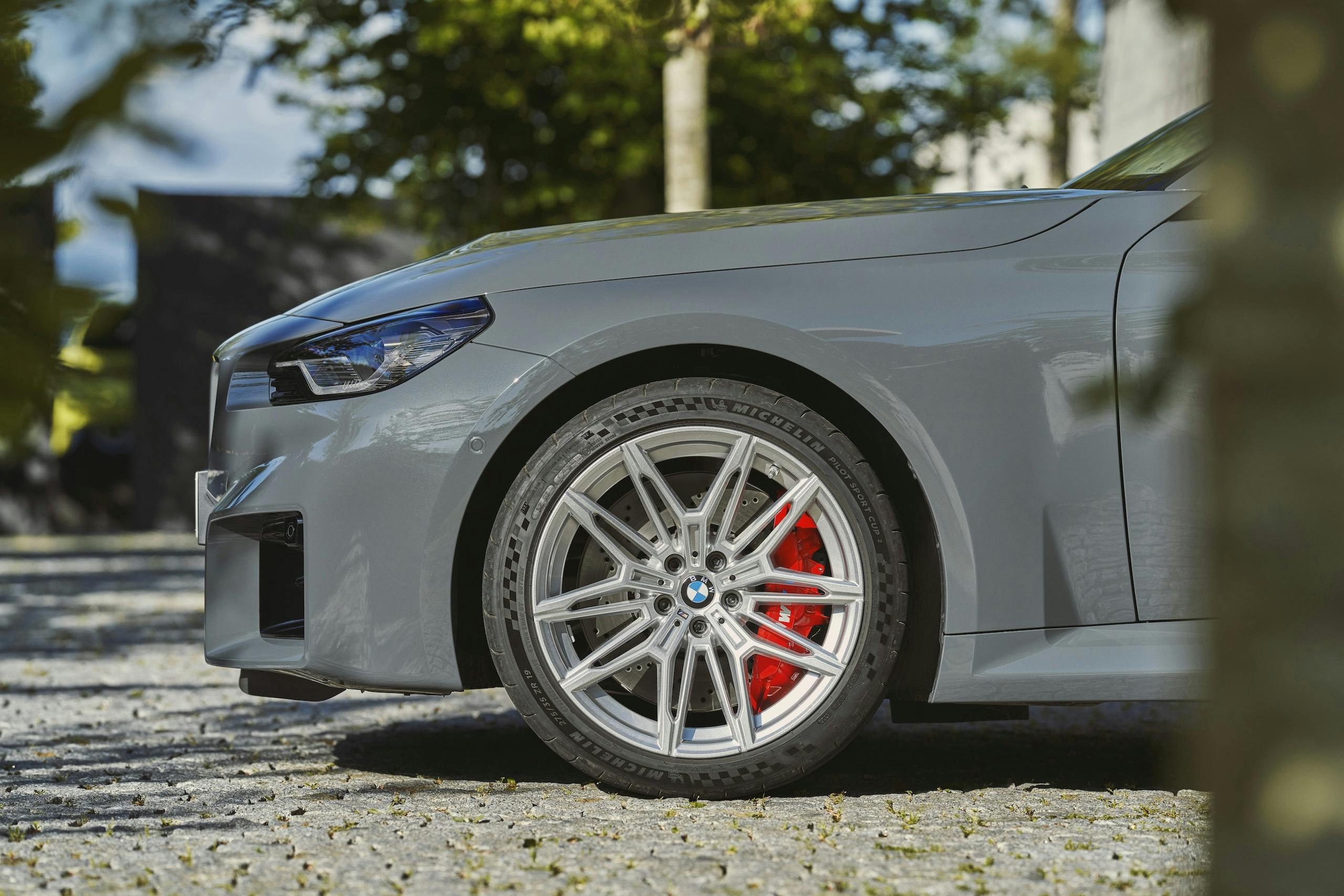 2025 BMW M2 front end profile close