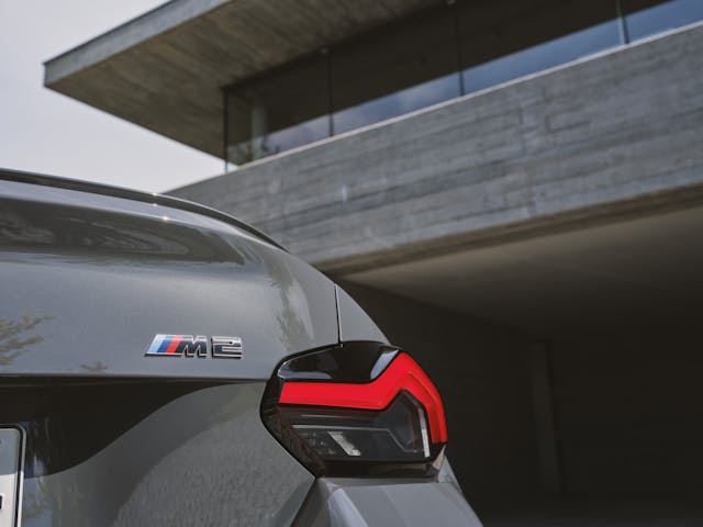 2025 BMW M2 rear corner details