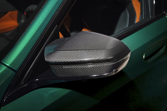 2025 BMW M5 side mirror carbon fiber