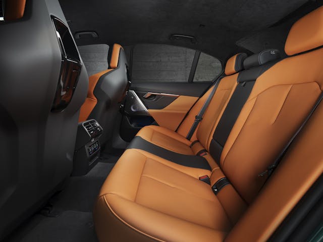 2025 BMW M5 interior rear seats
