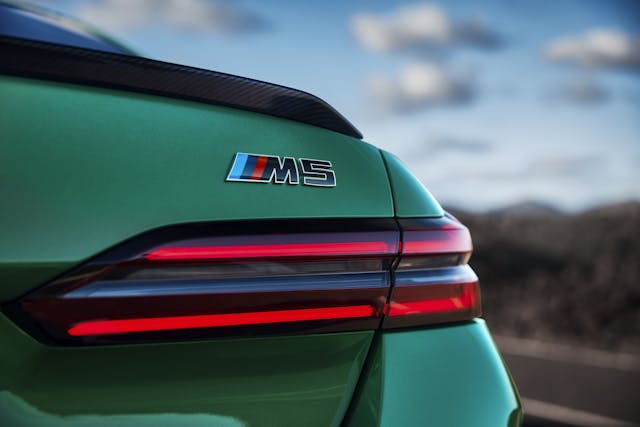 2025 BMW M5 badge
