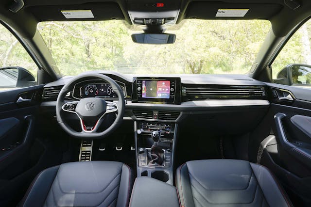 2025 Volkswagen Jetta GLI interior frontal cabin area