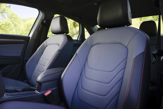 2025 Volkswagen Jetta GLI interior seatback detail