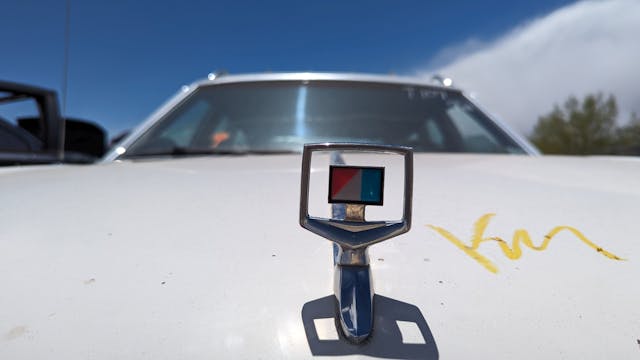 1982 AMC Eagle Wagon emblem hood