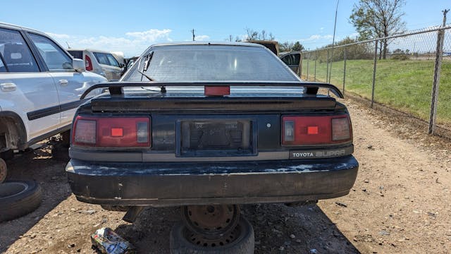 1987 Toyota Supra Turbo rear