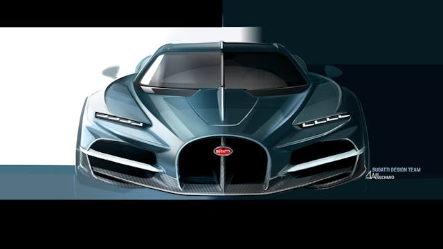 Bugatti-Tourbillon-Front Sketch