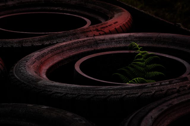 2024 Nürburgring 24 Horas Barreira de Pneus Vermelho