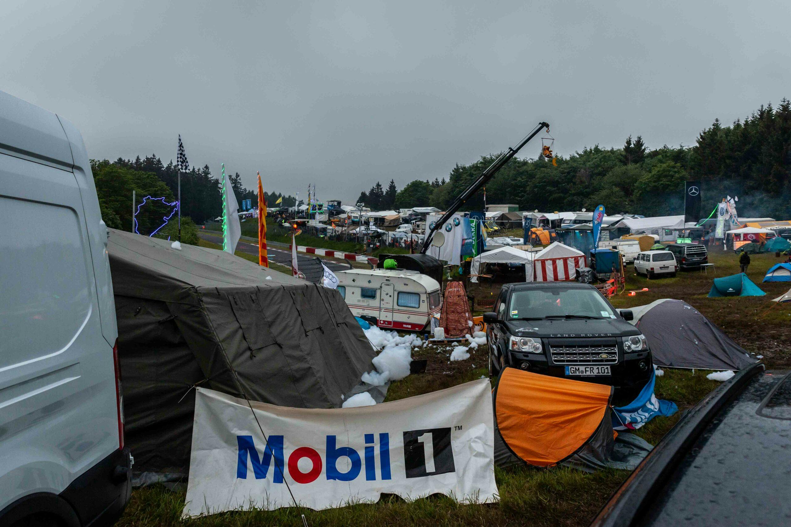 2024 Nürburgring 24 Hours Mobil 1 camping