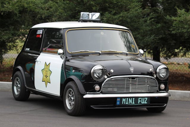 1964 Austin Mini saloon police car