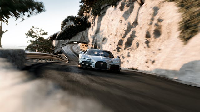 Bugatti Tourbillion front action