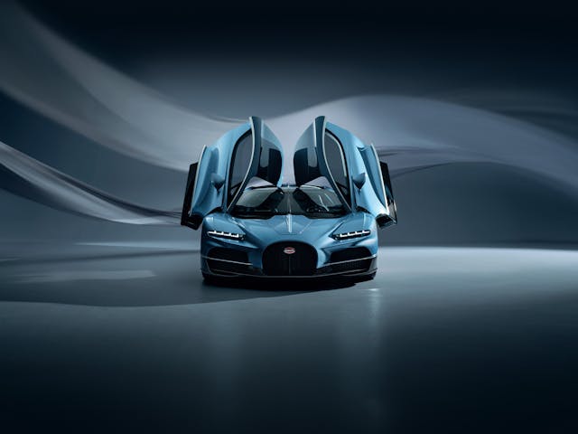 Bugatti Tourbillion front doors up