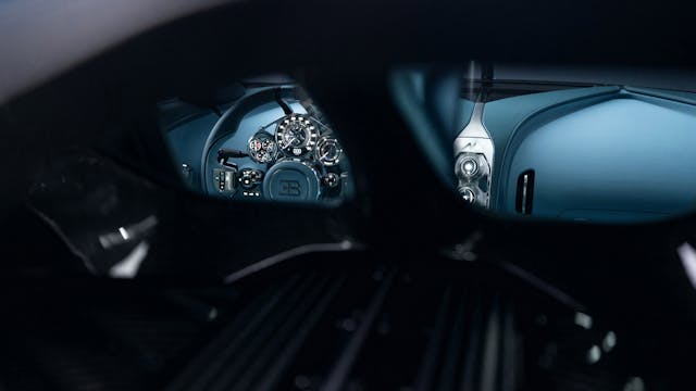 Bugatti Tourbillion interior dash