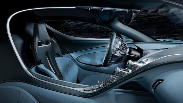 Bugatti Tourbillion interior front side