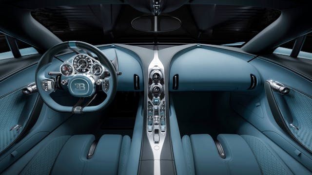 Bugatti Tourbillion interior front full