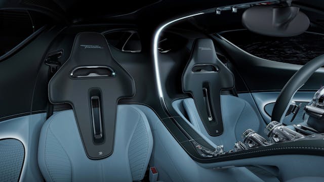 Bugatti Tourbillion interior seats