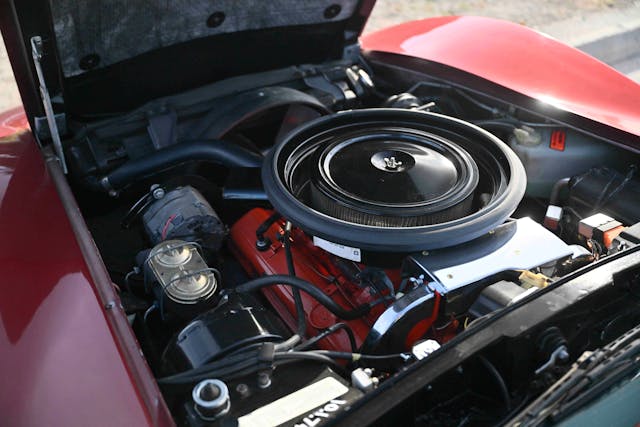 1974 C3 Corvette Convertible engine