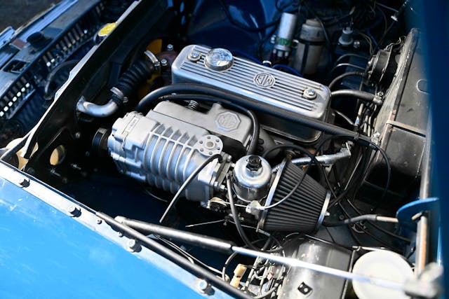 1973 MG MGB Custom Convertible engine